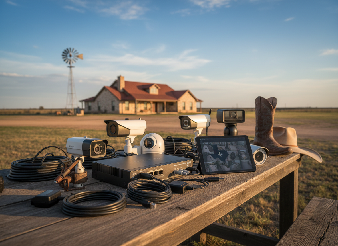 Security Camera Installation in Mansfield