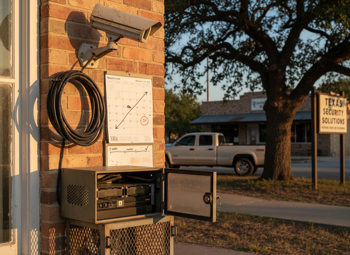 Security Camera Installation in Dallas