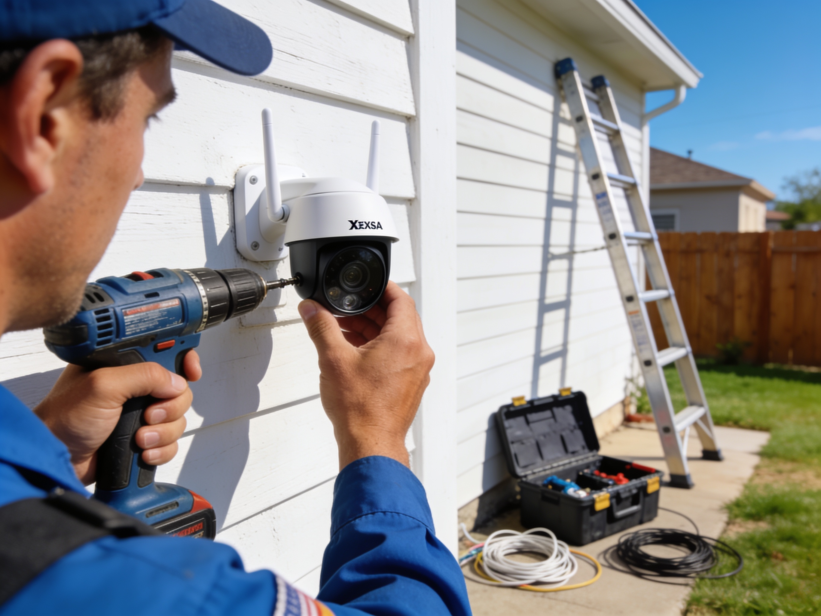 Security Camera Installation in Conroe, Taxes 77301